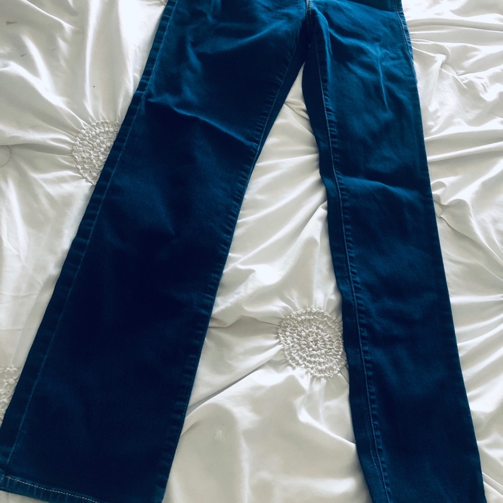 Levi’s shaping Straight Leg Jeans - Dark Blue - Picture 3 of 5